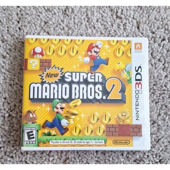 3DS - Super Mario Bros 2, Game & Manual(Pre-owned)(Tested & Works) - Picture 1 of 4